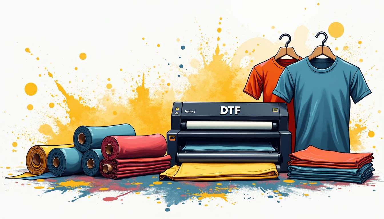 How to customize t-shirts with DTF?