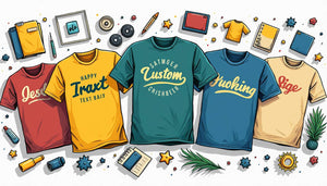 Custom Text Shirts: The Ultimate Guide to Creating Memorable Branded Apparel