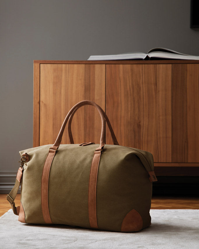 Bosler RCS Recycled Canvas Duffel Bag