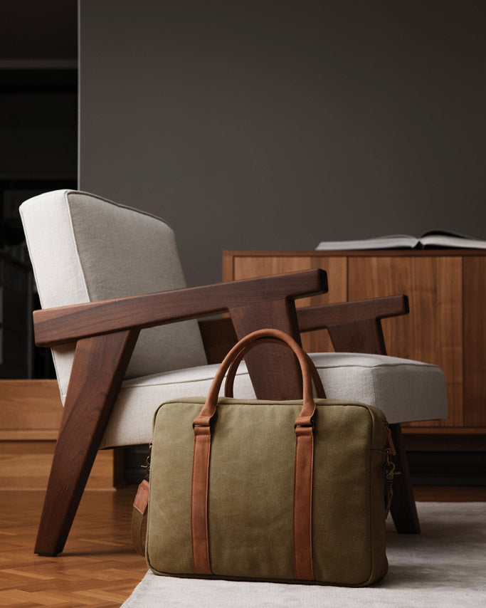 Bosler RCS Recycled Canvas Computer Bag