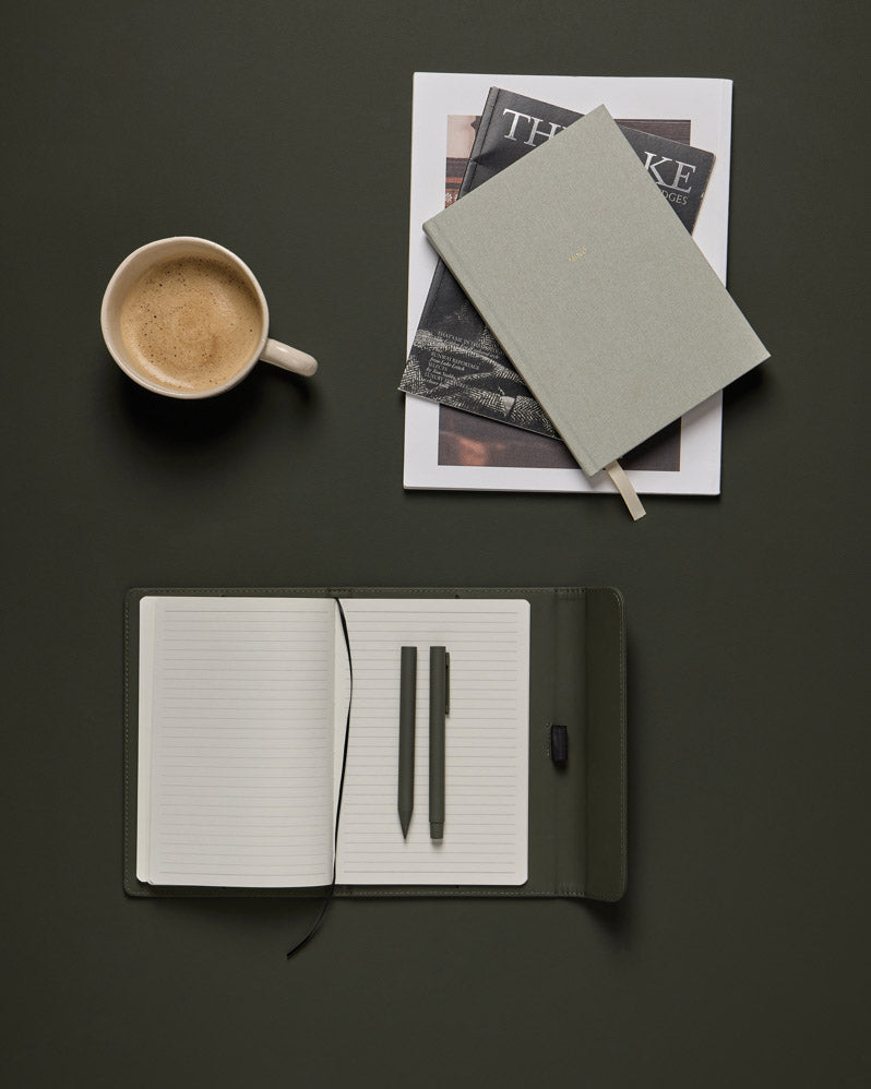 Baltimore GRS certified paper & PU notebook