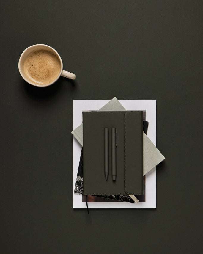 Baltimore GRS certified paper & PU notebook